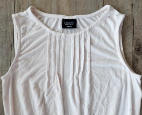 Šaty so smotanovým topom, s