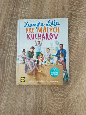 Kniha kuchyna lidla pre malych kucharov, 