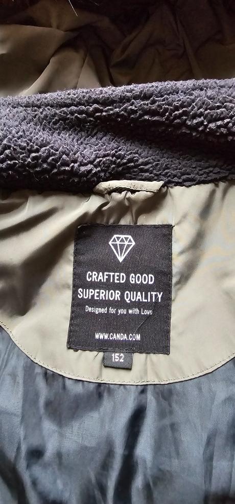 Zimná bunda c&a, veľkosť 152, super stav, c&a,152