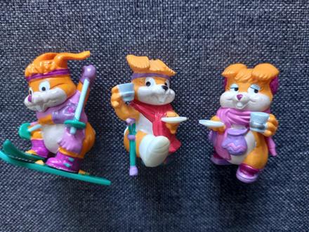 Kinder postavičky maľované, 