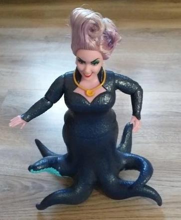 Nová bábika malá morská víla čarodejnica uršula, 