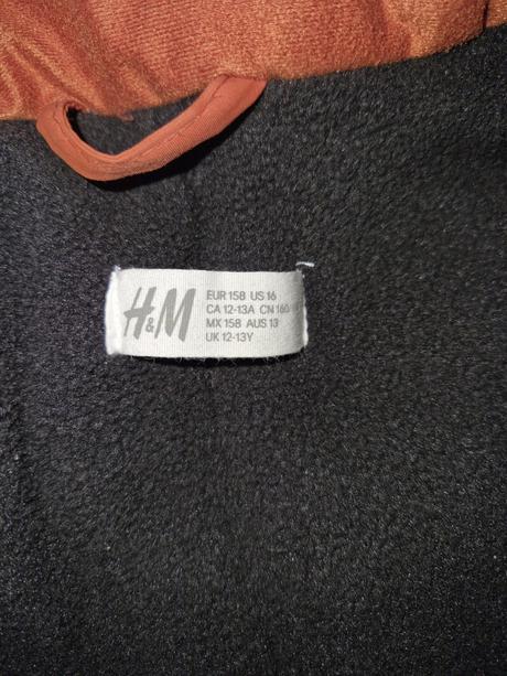 Zimná bunda, h&m,158