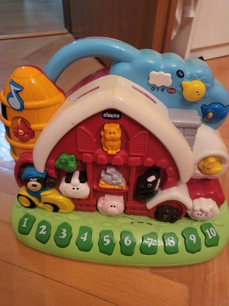 Chicco hrací domček slová,zvuky, 