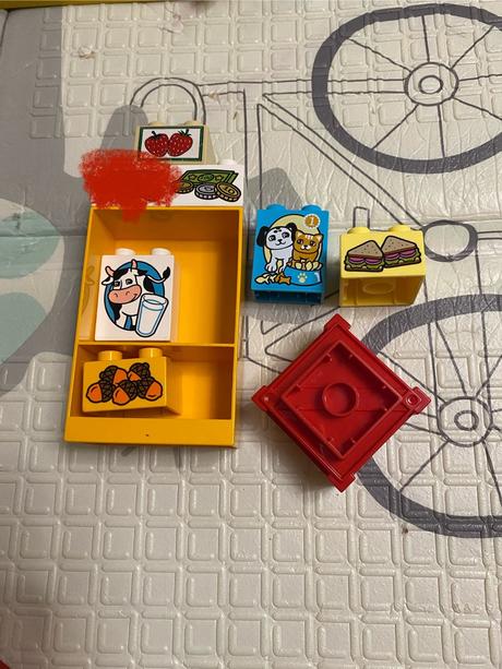 Lego duplo rôzne kocky, 