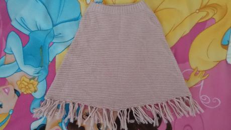 Pončo so strapcami, h&m,116