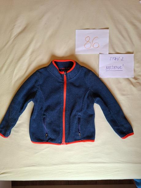 Flísová mikinka, lupilu,86