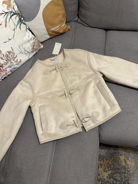 Bunda z ekologického semišu reserved, reserved,xs