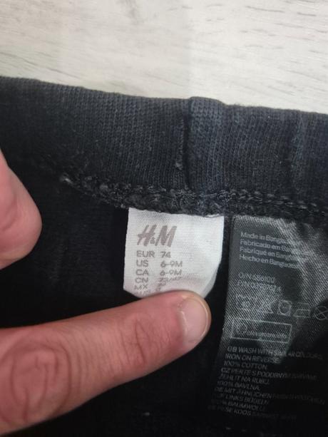 Teplaky, h&m,74