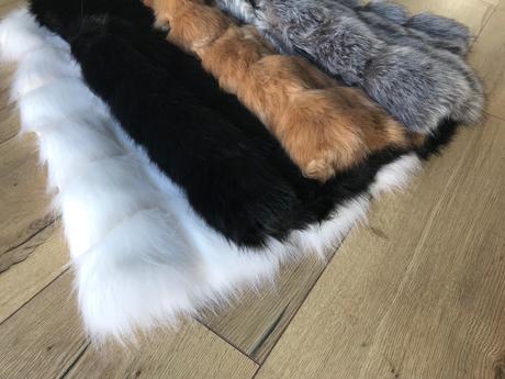 Nová kožušinová vesta viaceré farby - top kvalita, l - xxxl