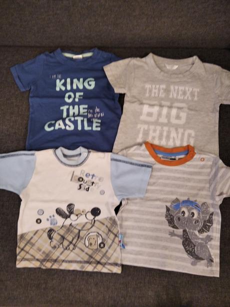 4kstričká s krátkym rukávom veľkosť 74, 74