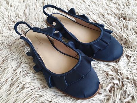 Modre balerinky, zara,35