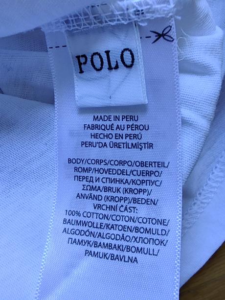 Ralph lauren bear originál dámske tricko, ralph lauren,m