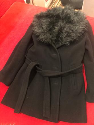 Kabát s kožušinou, m