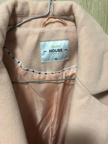 Ruzovy kabat vel. xs, house,s