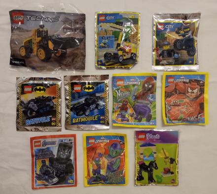 Nové lego mini sety/figúrky,