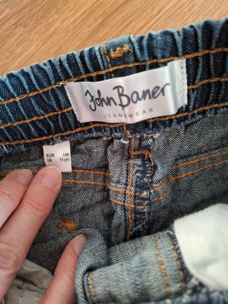 Rifle na gumičku v páse john banner 146, nenosené, bonprix,146