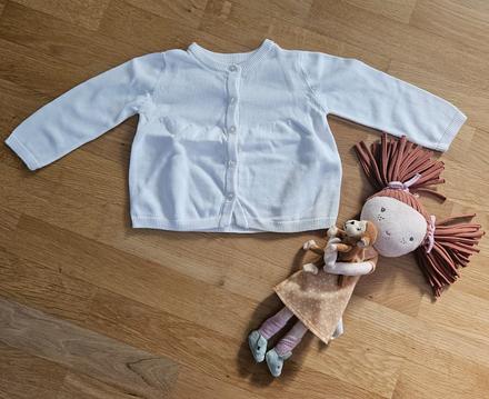 Biely svetrík na gombíky 74, sinsay,74