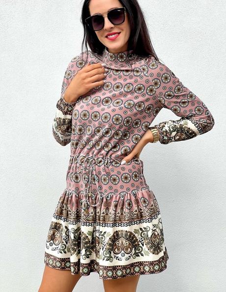 Ružové šaty jasmina, s