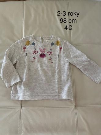 Detská mikina, zara,98