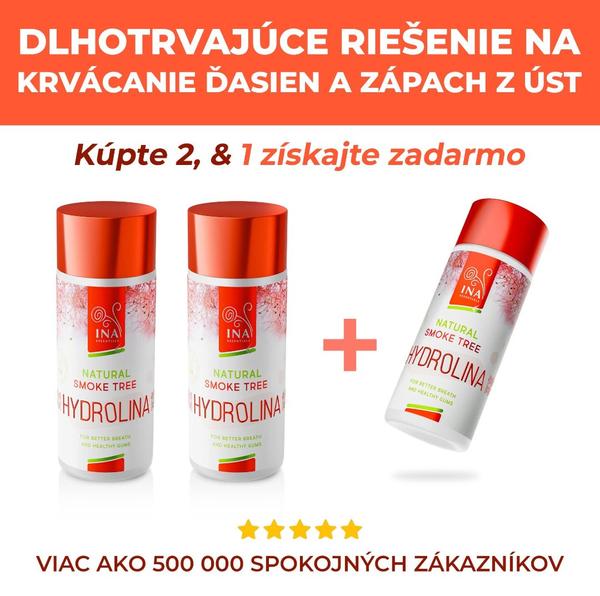 Hydrolina na krvácanie ďasien