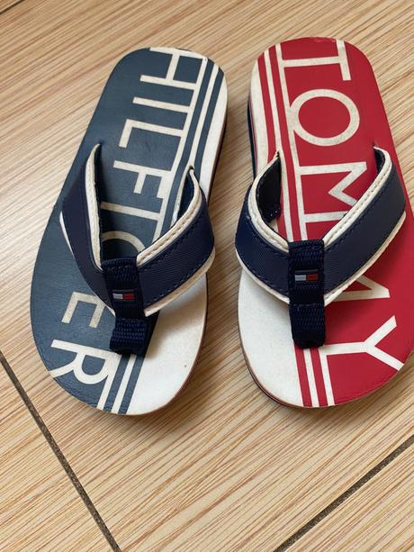 Tommy hilfiger šľapky vel. (24,5), tommy hilfiger,24