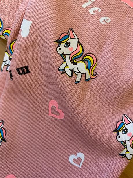 Leginky jednorozec ružové, 92 / 98 / 104 / 110