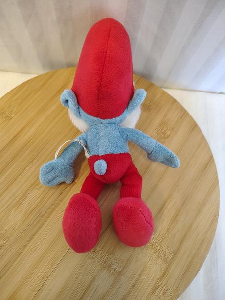 Plyšový tatko šmolko, taťka šmoula, smurfs, 24 cm,