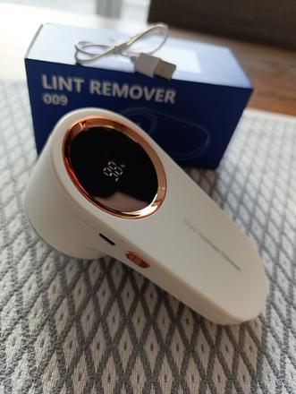 Nabíjateľný prenosný odžmolkovač s displejom, 