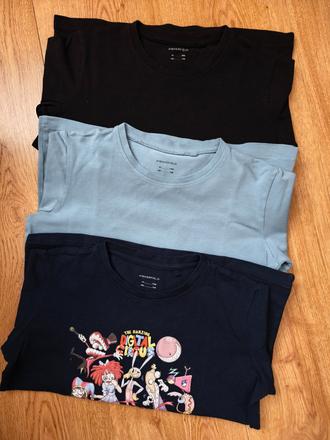 Tričko s dlhým rukávom 3ks / 140, gate,140