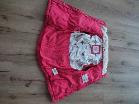 Teplá dlhšia vesticka h&m zateplena, h&m,152