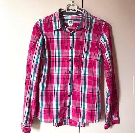 Károvaná košeľa cropp, s