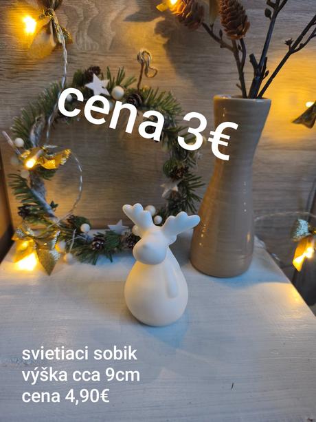 Krásny svietiaci sobik výpredaj,