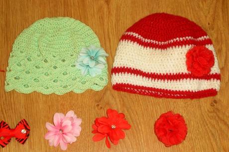 Detská háčkovaná čiapočka, <50 - 158