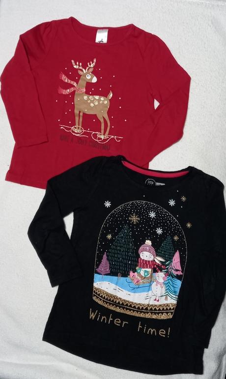 Vianočné tričká c&a 116, c&a,116