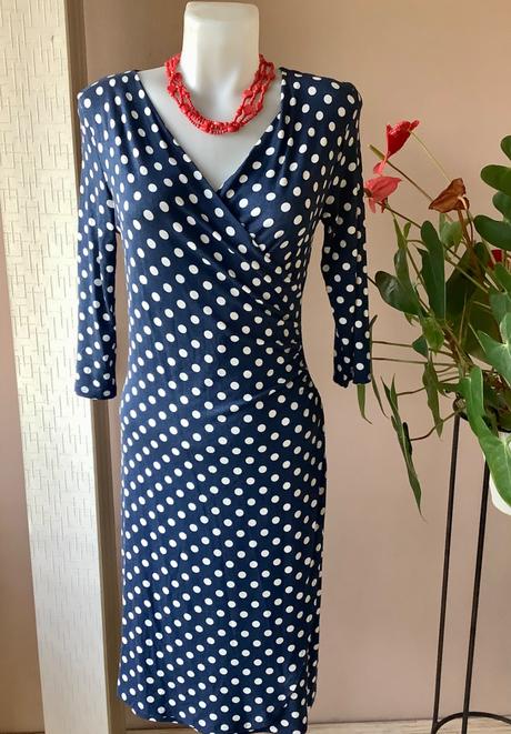 Bodkované pružné šaty s.marlon, s