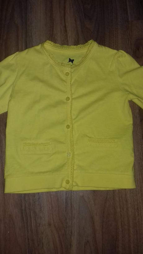 Žltý svetrík 86/92, lupilu,86
