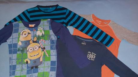 Balík tričiek s dlhým rukávom, 134