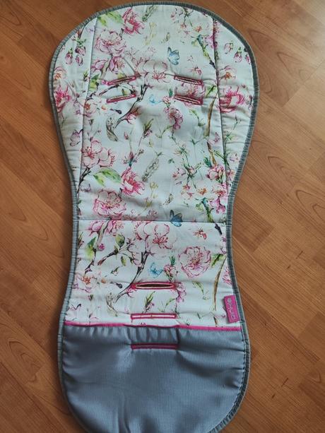 Podložka do kočíka, pinkie