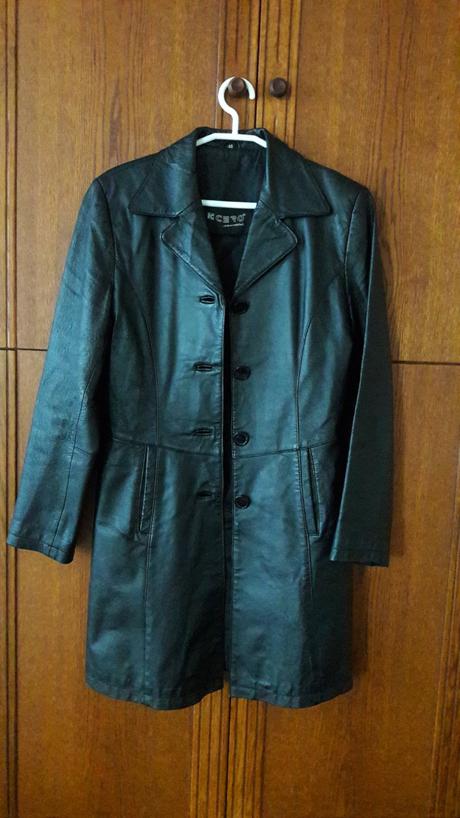 Kožený kabát k-cero, 48