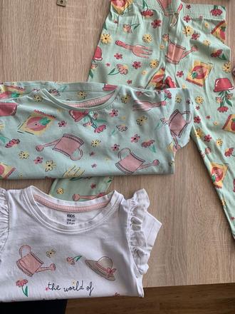 Legíny a 2 tričká, 104–116