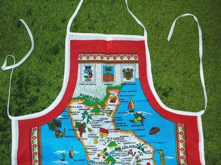 Kuchynská zástera kalábria, 