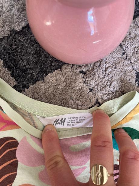 Tricko h&m vel.110/116, h&m,110