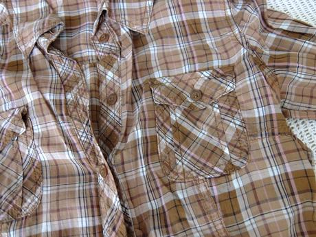 Károvaná košeľa edc, esprit,m