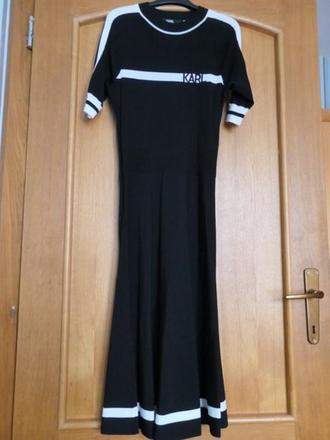 Karl lagerfeld original luxusne top saty s-l, s