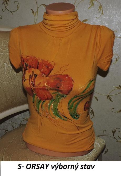 Tričko so stojačikom, orsay,s