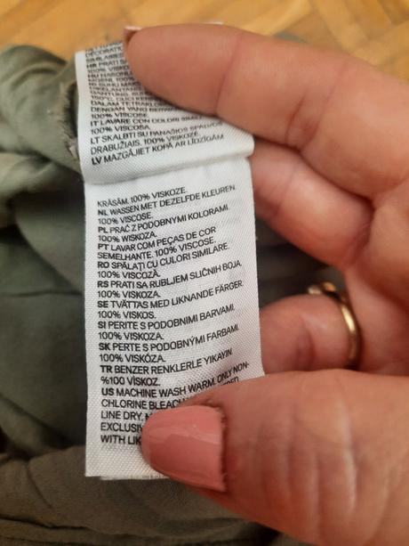 Dámske /dievčenské 3/4 letné nohavice, h&m,164