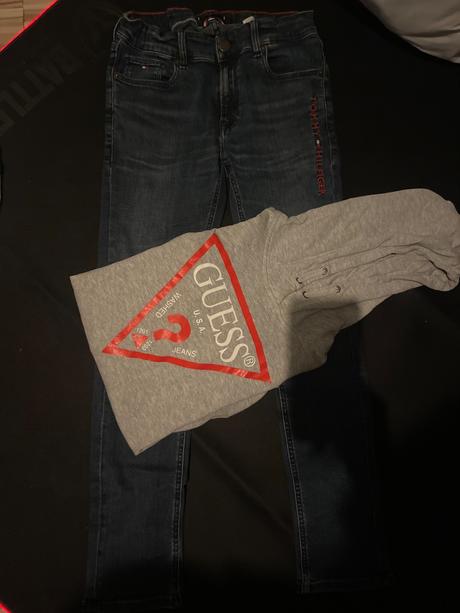 Komplet mikina guess tommy hilfiger rifle originál, guess,152