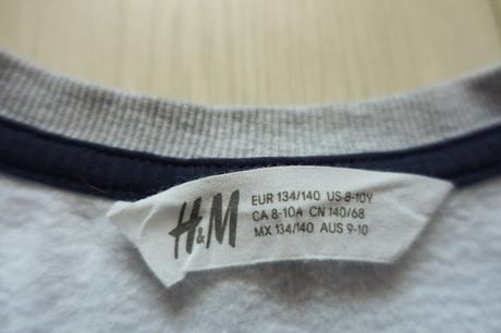 Mikina h&m 134/140, h&m,134
