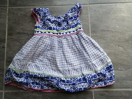 Šaty bavlna f&f, v80, 1r.,podšívka, f&f,80