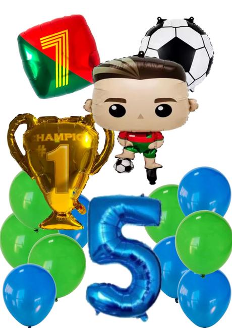 Futbalové balóny ronaldo- až 14/15/16 kusov,